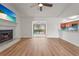 Bright open-concept layout connects the living room, kitchen, and pool area for seamless entertaining at 7507 3Rd Nw Ave, Bradenton, FL 34209