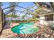 Screened in pool with spa and brick paver patio at 7507 3Rd Nw Ave, Bradenton, FL 34209