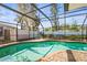 Screened in pool with spa and brick paver patio at 7507 3Rd Nw Ave, Bradenton, FL 34209