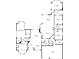 Detailed floor plan showing the layout of the home with dimensions for each room at 6815 Turnberry Isle Ct, Lakewood Ranch, FL 34202