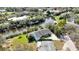 Beautiful home and neighborhood from the air at 2458 Whippoorwill Cir, Sarasota, FL 34231