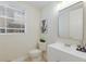 Bathroom features a white vanity, and modern fixtures at 6409 Moorings Point Cir # 102, Lakewood Ranch, FL 34202