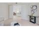 Open floor plan flows from living to dining to kitchen at 6409 Moorings Point Cir # 102, Lakewood Ranch, FL 34202