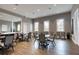 Spacious recreation room with plenty of tables and seating for games and socializing at 6428 Devesta Loop, Palmetto, FL 34221