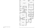 A detailed floor plan showcasing the layout of the third floor that contains primary bedroom and bathrooms at 12917 42Nd W Ter, Cortez, FL 34215