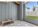 Charming mud room with custom storage solutions and outdoor access at 8501 Midnight Pass Rd, Sarasota, FL 34242