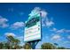 Decorative welcome sign to historic Dearborn Street in Englewood at 26720 Weiskopf Dr, Englewood, FL 34223