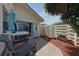 Cozy patio area perfect for outdoor dining and relaxation at 2566 Forest Run Ct, Clearwater, FL 33761