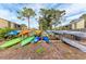 Kayak and canoe storage rack within a community, encouraging outdoor activities at 362 Pine Run Dr, Osprey, FL 34229