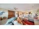 Comfortable living room featuring stylish furniture, large windows, and plenty of natural light at 505 S Orange Ave # 501, Sarasota, FL 34236