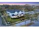 Aesthetic aerial view of a beautiful home with lush landscaping and curb appeal at 1686 North Dr, Sarasota, FL 34239