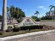 Peridia sign showcasing the community's manicured entrance and lush surroundings at 4202 Caddie E Dr # 202, Bradenton, FL 34203