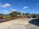 Golf carts parked near the golf course, ready for a day on the greens at 4202 Caddie E Dr # 202, Bradenton, FL 34203
