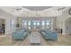 Stylish clubhouse interior with comfortable seating, modern decor, and a welcoming atmosphere at 6920 74Th Street E Cir, Bradenton, FL 34203