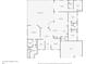 Detailed floor plan of the home layout, including bedrooms, bathrooms, kitchen, living areas, and screened patio/pool at 2111 152Nd E Ct, Bradenton, FL 34212