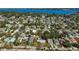 Aerial view of the property in a neighborhood near the water at 2302 8Th W Ave, Bradenton, FL 34205
