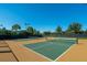 Outdoor pickleball courts with well-defined lines and nets, offering a fun recreational activity at 5247 Esplanade Blvd, Bradenton, FL 34211