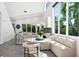 Bright open dining area with a modern design, comfortable seating, and abundant natural light at 2254 Hawthorne St, Sarasota, FL 34239