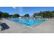 Outdoor swimming pool area with clear water and marked lanes at 2254 Hawthorne St, Sarasota, FL 34239