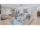 Comfortable living room with stylish furnishings, neutral tones, and a welcoming atmosphere for relaxation at 2321 Terry Ln, Sarasota, FL 34231