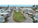 Overview of a well-maintained neighborhood with community green space, perfect for recreation and relaxation at 2601 Gulf N Dr # 427, Bradenton Beach, FL 34217