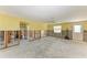 Bright and airy space with exposed framework, awaiting transformation and personalization at 609 Foxworth Ln, Holmes Beach, FL 34217