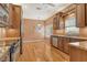 Eat in kitchen features stainless steel appliances and granite countertops, lots of storage at 3814 Mira Lago Dr, Sarasota, FL 34238