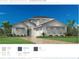 Avery Elite Caribbean exterior featuring designer-appointed finishes with selections in paint and roofing materials at 17903 Palmiste Dr, Bradenton, FL 34202