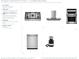 Close up of kitchen appliances including cooktop, microwave, oven, dishwasher, and disposal at 17915 Palmiste Dr, Bradenton, FL 34202