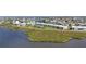 Waterfront condos with manicured lawns and beautiful bay views from the balconies at 4722 Independence Dr, Bradenton, FL 34210