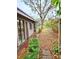 The home's exterior is enhanced by a lush backyard, featuring mature trees and ample space at 1407 Willow Oak Cir, Bradenton, FL 34209