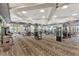 A large gym featuring modern exercise machines and plenty of natural light at 14372 Eagle Branch Dr, Nokomis, FL 34275