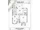 Detailed floor plan featuring an open-concept kitchen, spacious living areas, and a two-car garage at 6807 46Th E Ter, Bradenton, FL 34203