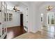 Bright office space featuring hardwood floors and an open concept at 8079 36Th Street E Cir, Sarasota, FL 34243