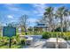Picturesque community park with lush greenery, walking paths, and a charming gazebo structure at 1206 2Nd E Ave, Bradenton, FL 34208