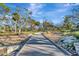 Community walkway featuring lush landscaping and shaded areas in a serene and picturesque setting at 1206 2Nd E Ave, Bradenton, FL 34208