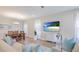 Bright living room featuring modern décor and a cozy seating area at 12750 Oak Hill Way, Parrish, FL 34219