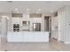 Kitchen featuring stainless steel appliances, a large island, and recessed lighting at 26908 Victoria Pl, Punta Gorda, FL 33955