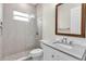 Modern bathroom with glass shower, sleek vanity, and stylish fixtures at 13303 Swiftwater Way, Lakewood Ranch, FL 34211