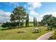 Backyard lawn games on a manicured lawn at 13816 Messina Loop # 104, Bradenton, FL 34211