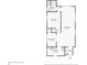 Floorplan of a 1-bedroom apartment layout with kitchen, dining, living and bath at 210 N 17Th W St # 12, Bradenton, FL 34205