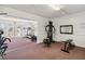 Well-equipped fitness center with treadmill and weight machine at 4528 Fern Dr, Bradenton, FL 34208