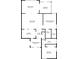 Floor plan that shows the measurements of the bedrooms, kitchen, living room and dining room at 6205 Green View Dr # 129, Sarasota, FL 34231