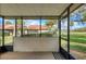 The screened lanai provides great views of community and the grounds at 3629 Longmeadow # 38, Sarasota, FL 34235