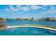 Gorgeous water view from the pool area on a sunny day at 542 67Th St, Holmes Beach, FL 34217