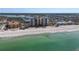 Aerial view of beachfront condo buildings with beach access and stunning ocean views at 900 Gulf Blvd # 805, Indian Rocks Beach, FL 33785