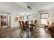 Open-concept dining area with plenty of light and access to other living areas at 900 Gulf Blvd # 805, Indian Rocks Beach, FL 33785