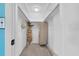 Walk-in closet provides ample storage space with rods and shelves at 3403 36Th W St # 109, Bradenton, FL 34205