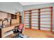 Functional home office with custom built-in shelving and a comfortable workspace at 3403 36Th W St # 109, Bradenton, FL 34205