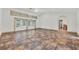 Inviting living room area with access to the outdoor pool area at 3651 Walden Pond Dr, Sarasota, FL 34240